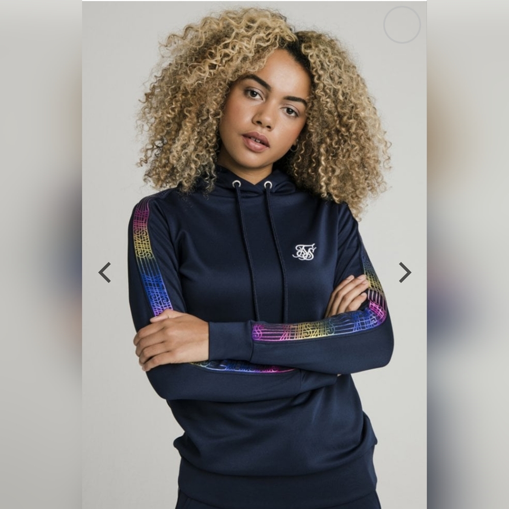 Siksilk Rainbow Runner Track Top